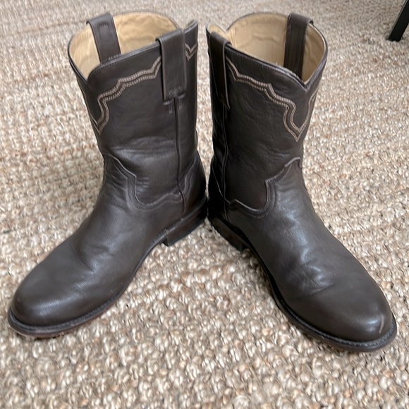 Stetson Puncher Boots Size 11.5 - Picture 1 of 8